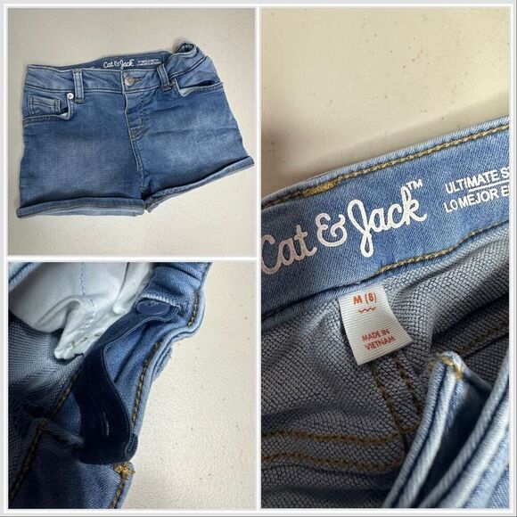 Mixed Brands Youth Girls T-shirt Jeans Jeggings 6pc Set Of Clothes Small-Medium - Picture 6 of 7